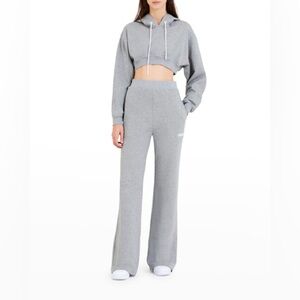 Herve Leger Women’s Flared Sweatpants Size XS 2 colors avail black and grey!